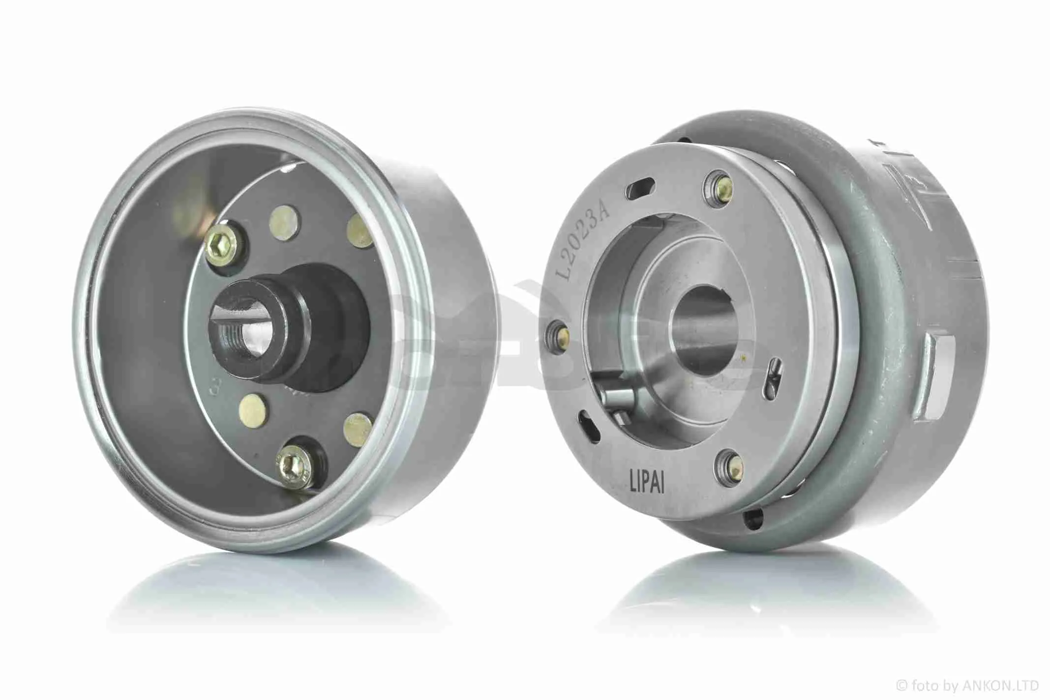 Магніт генератора  CB125/150, CG125/150  +обгінна муфта (A_AT-013437)