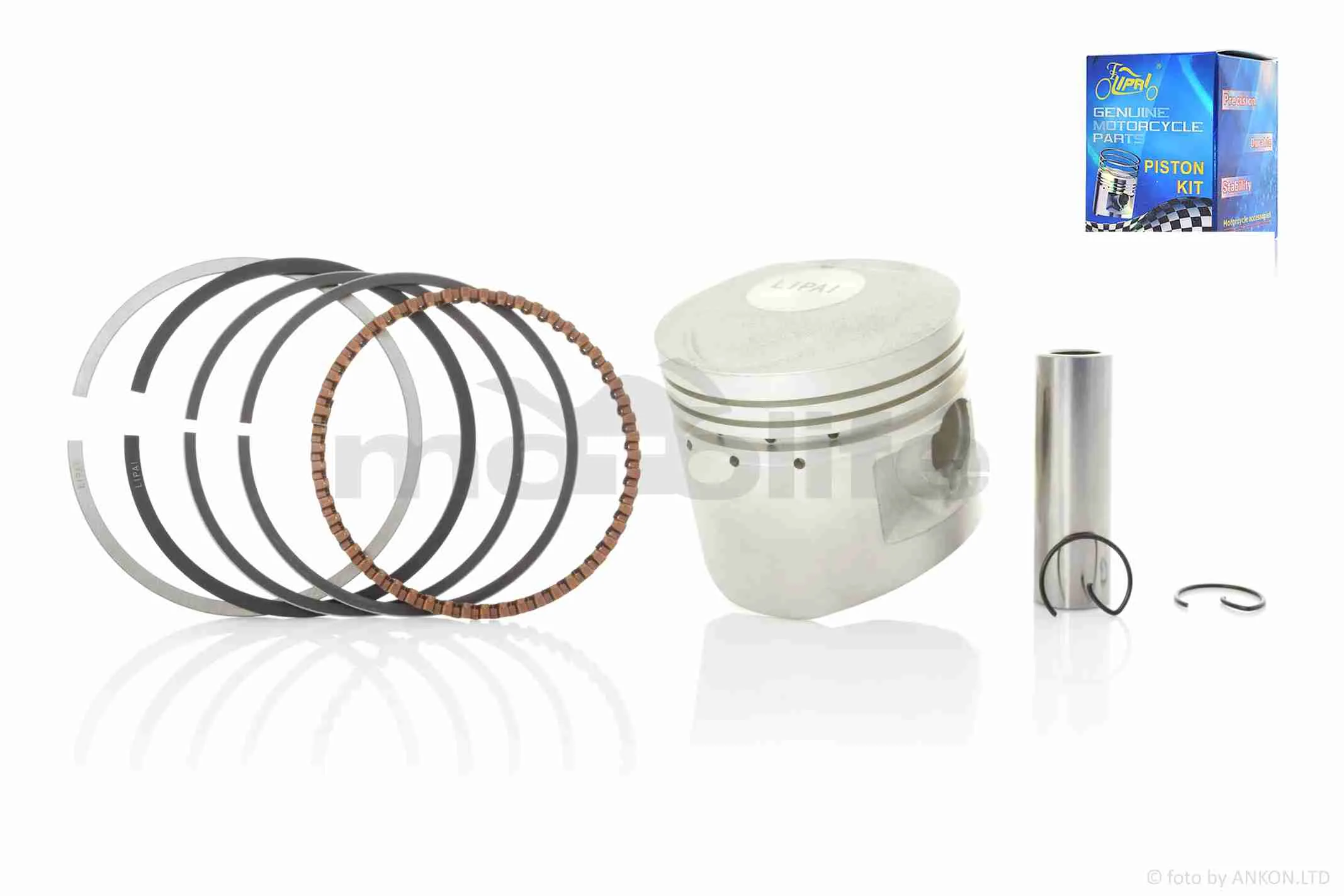 Поршень к-кт  CB125  STD  56.50, p-15  