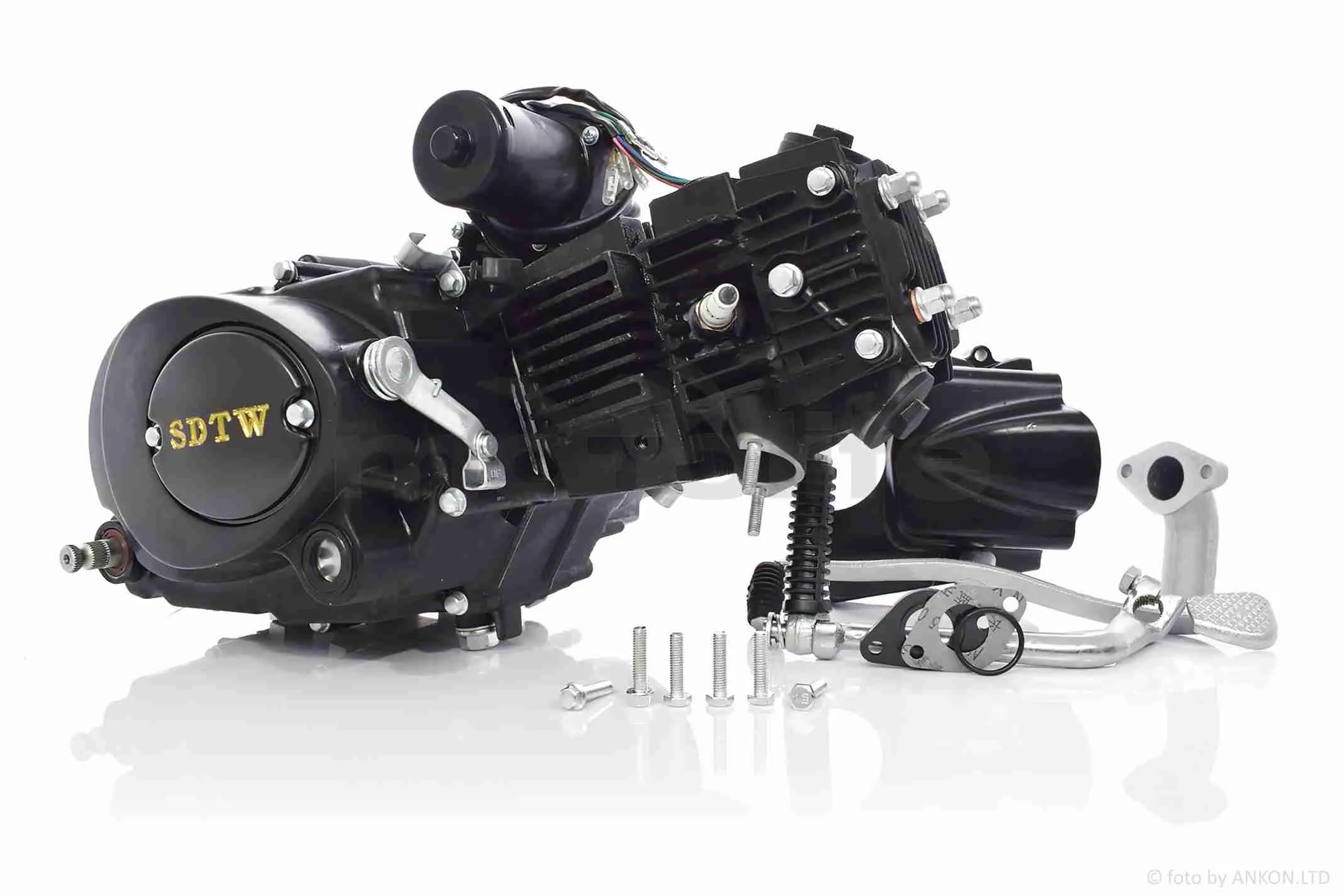 Двигун  1P52FMH 110cc, механіка, чорний  