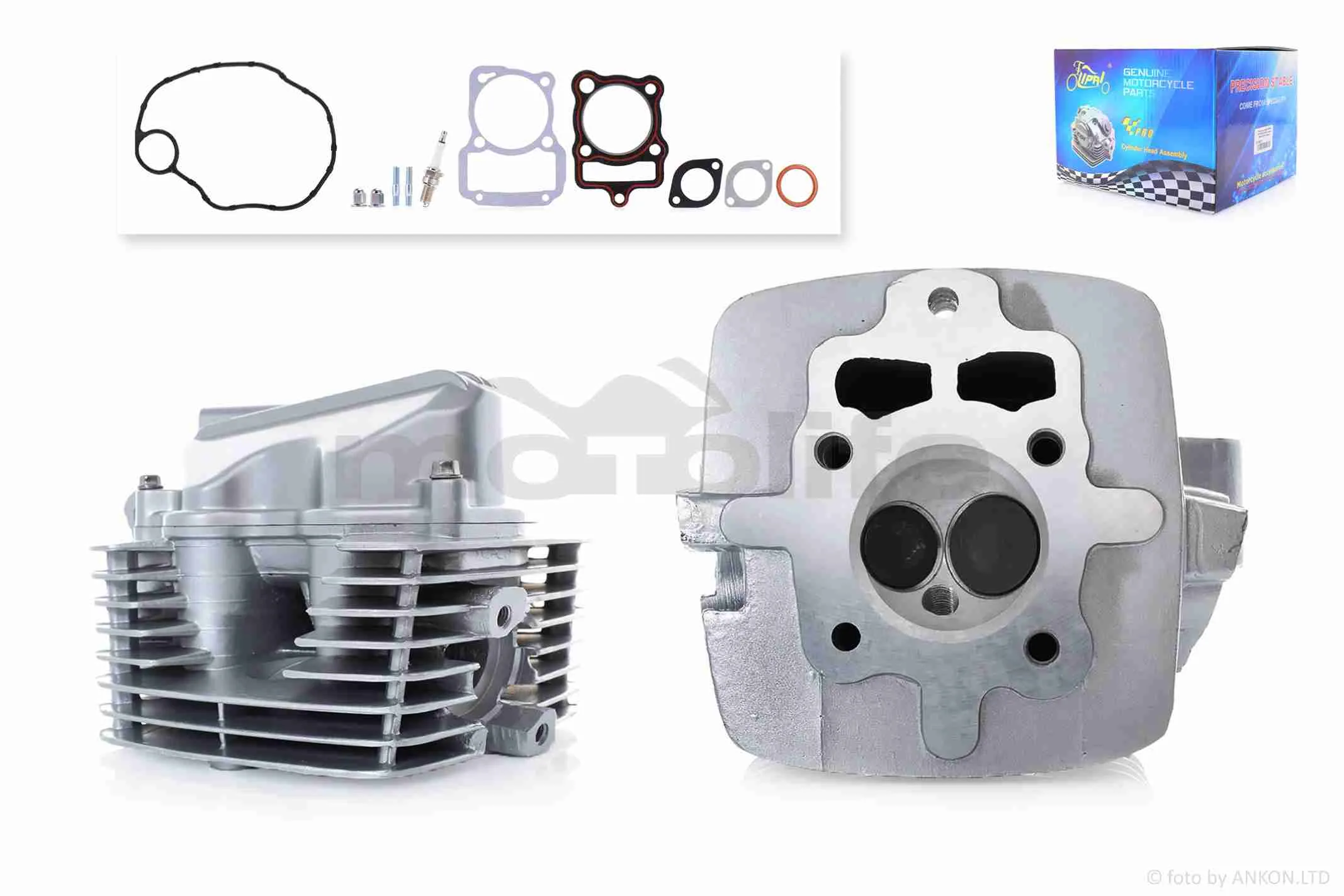 Головка циліндра  162FMJ  CG150  D62, d25/30 у зборі  