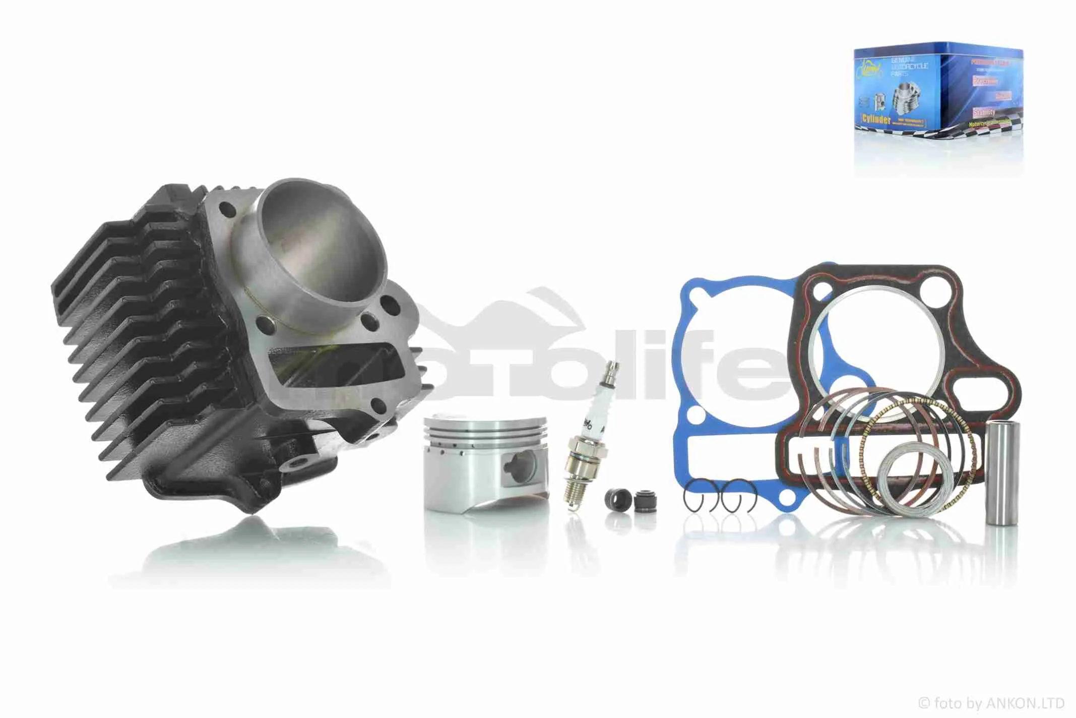 ЦПГ  YX125 (W120 153FMI)  D52.4, p14, h78.5, чавун  #PRO  