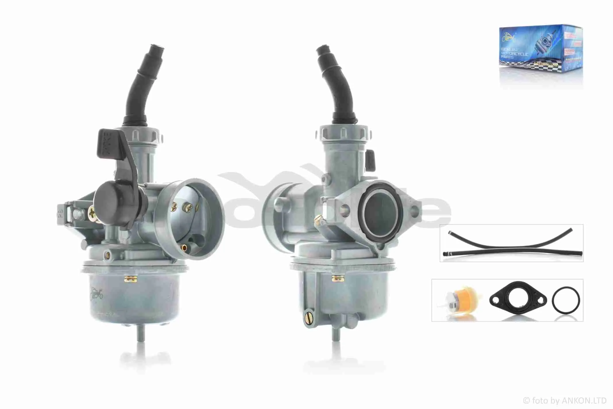 Карбюратор  PZ22  Delta, ATV, TTR 110/125  d22  підкачування ручне зліва  #PRO  