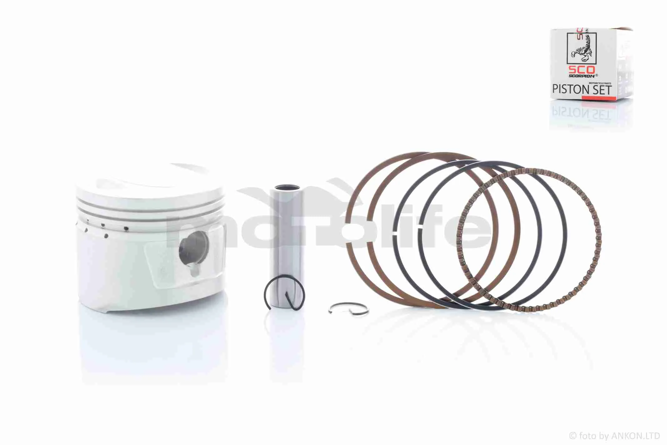 Поршень к-кт  CG150  STD  62.00, p-15  