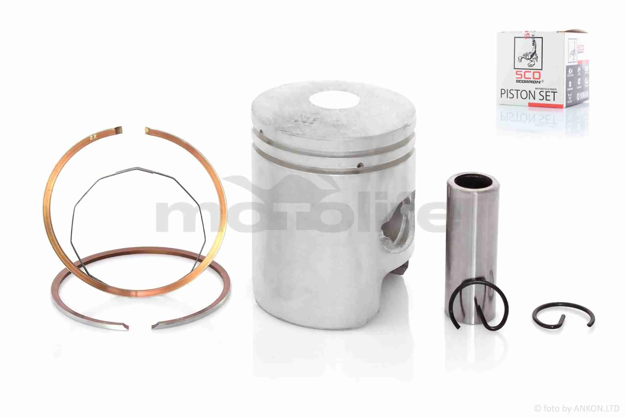 Поршень к-кт  DIO ZX 65cc  STD  44.00  