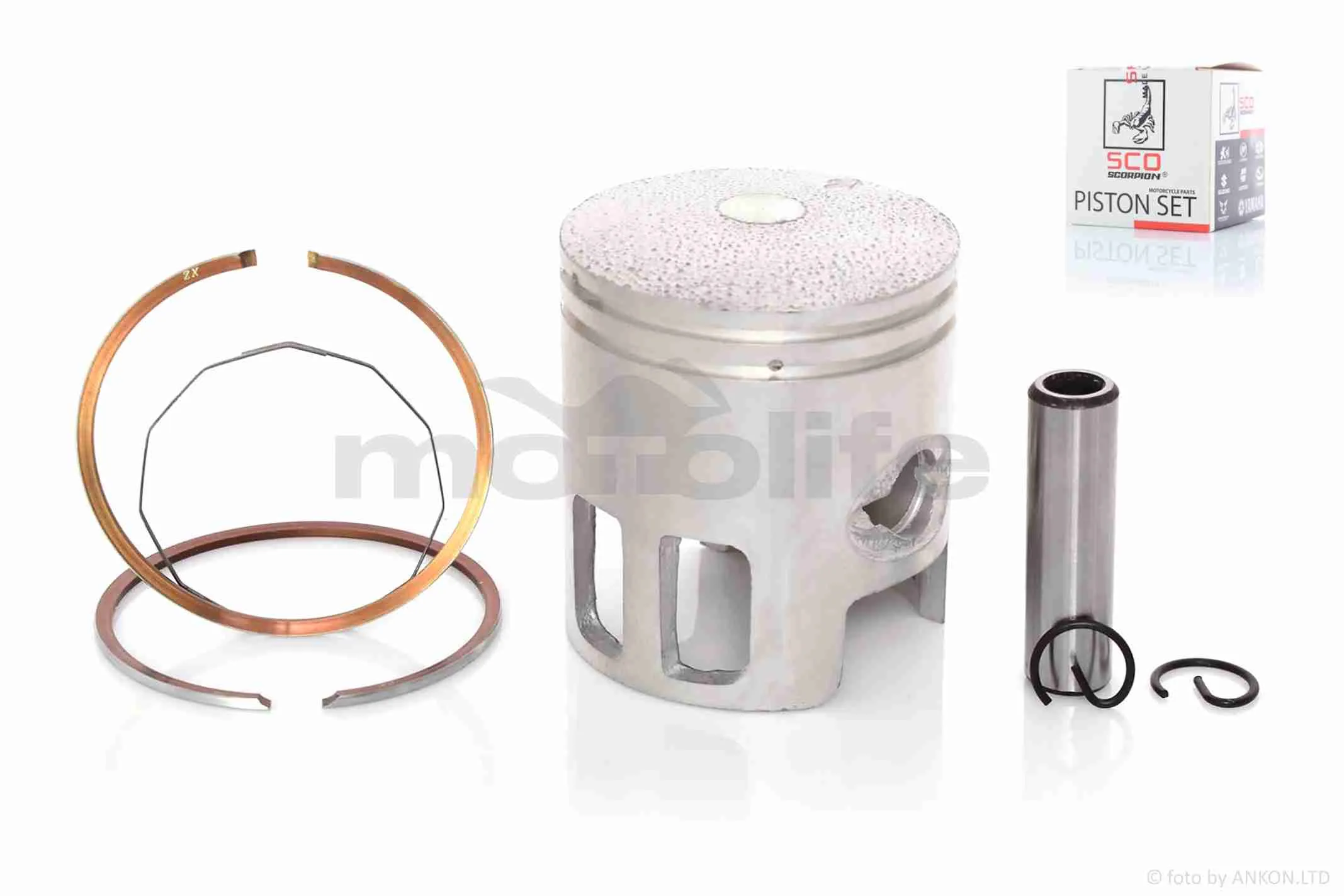 Поршень к-кт  JOG  65cc  STD  44.00  