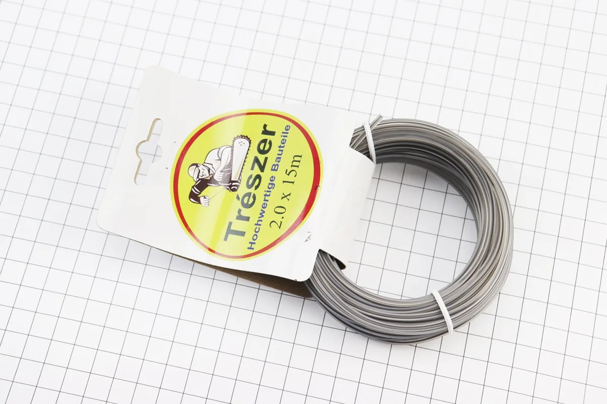 Струна косильна d-2,0mm, 15м 