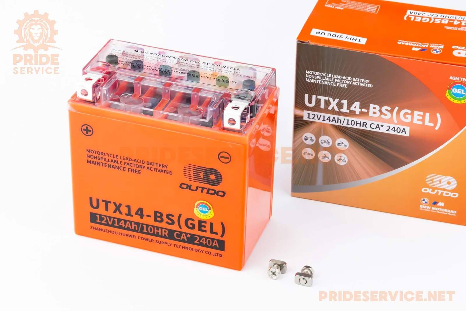 Акумулятор 12V14Аh UTX14-BS GEL (L150*W85*H145мм) (P_348162)