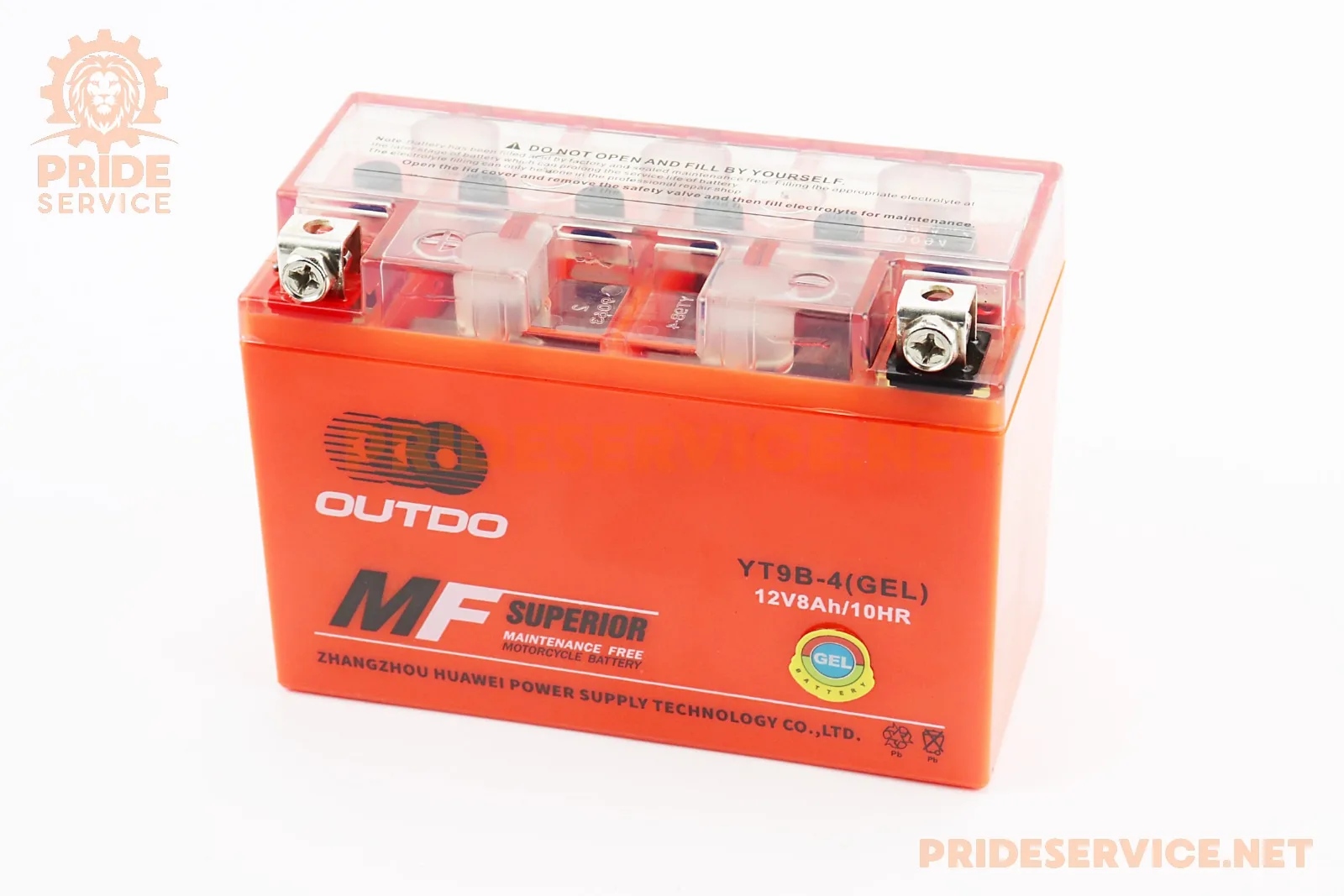 Акумулятор 12V8Ah YT9B-4 GEL (L150*W70*H105мм) (P_348198)