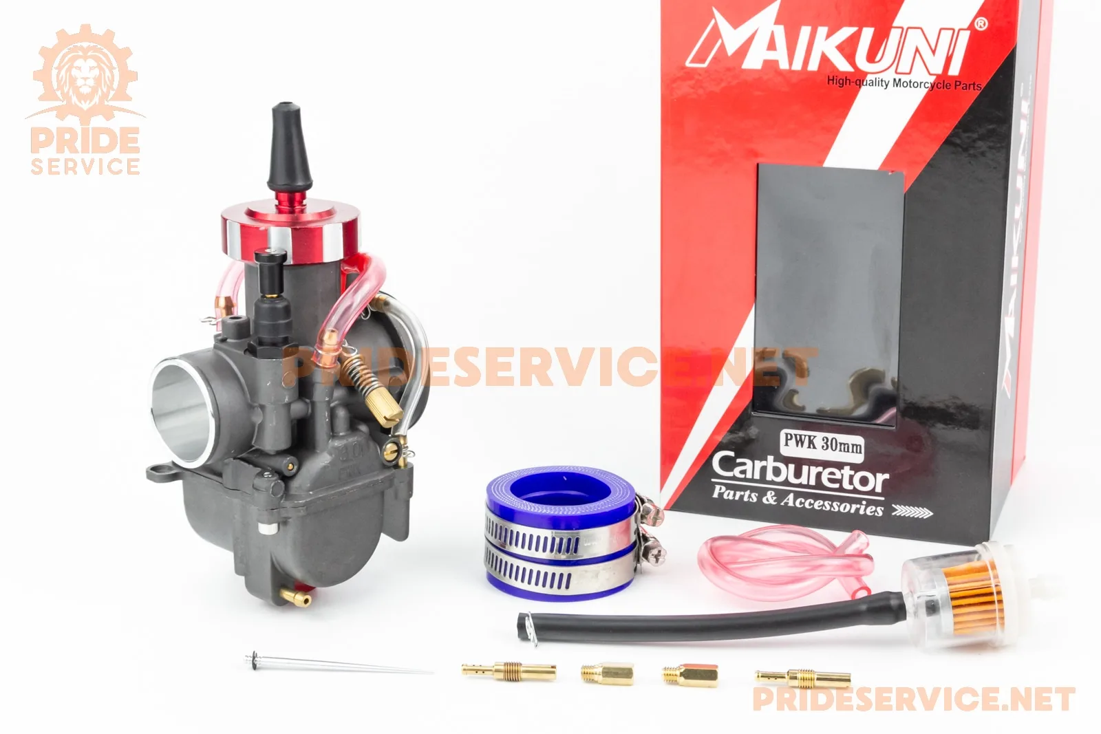 Карбюратор SPORT PWK 30, d-30мм з мех. заслінкою, (якісна копія) (P_351281)