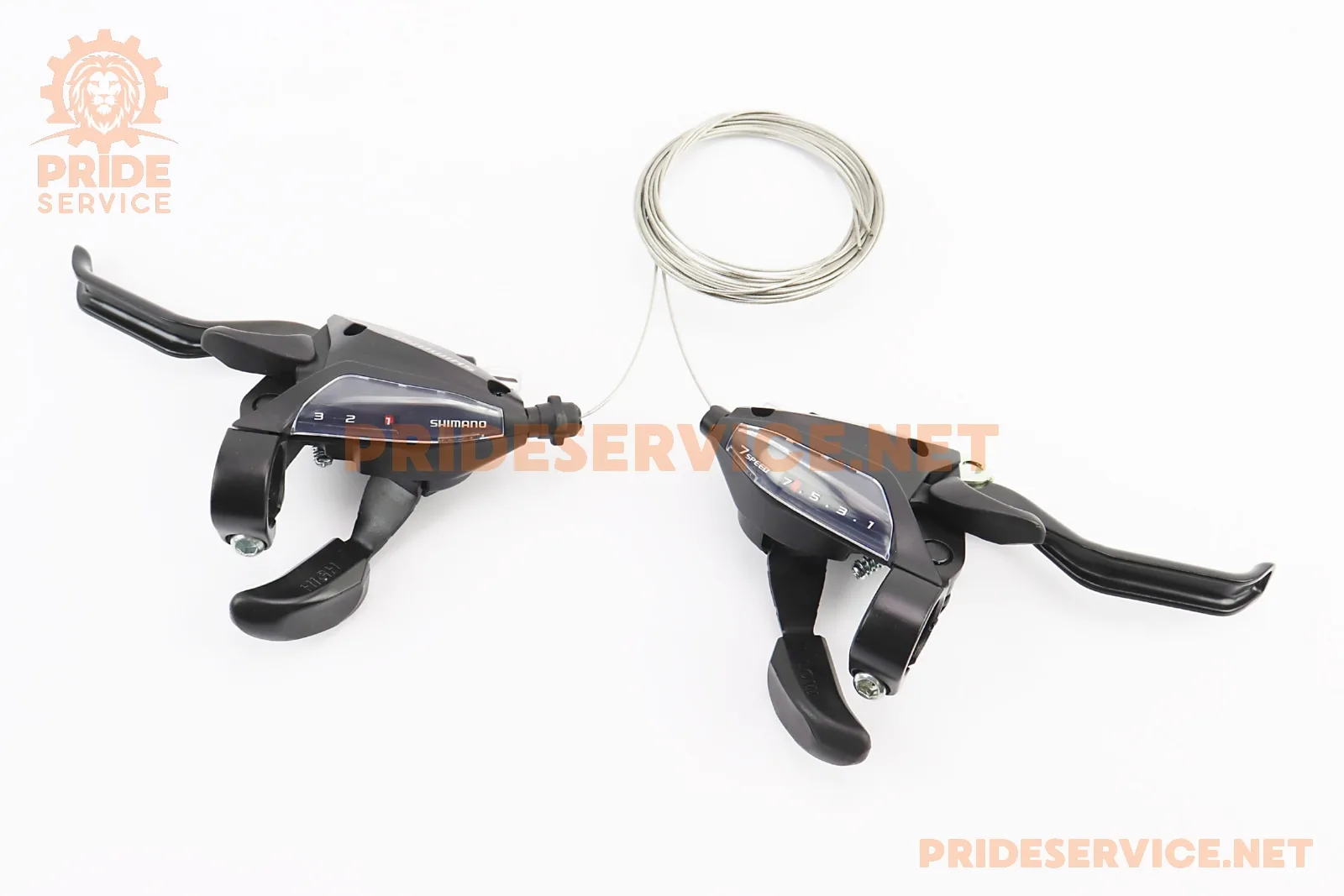 Перемикачі (моноблок) 3x7 швидкості, чорні ST-EF 500 (P_404196)