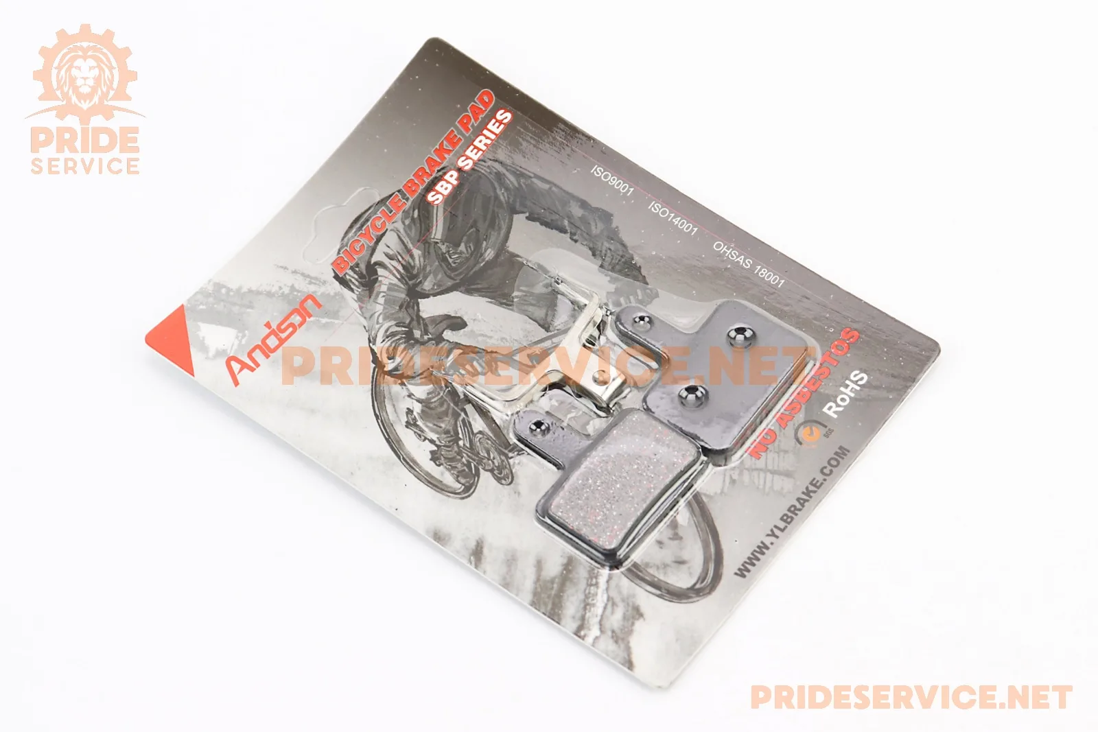 Гальмівні колодки Disk-brake (Shimano BR-M416,575,495,486,485,446,445,395,375), чорні YL-1001 (P_406031)