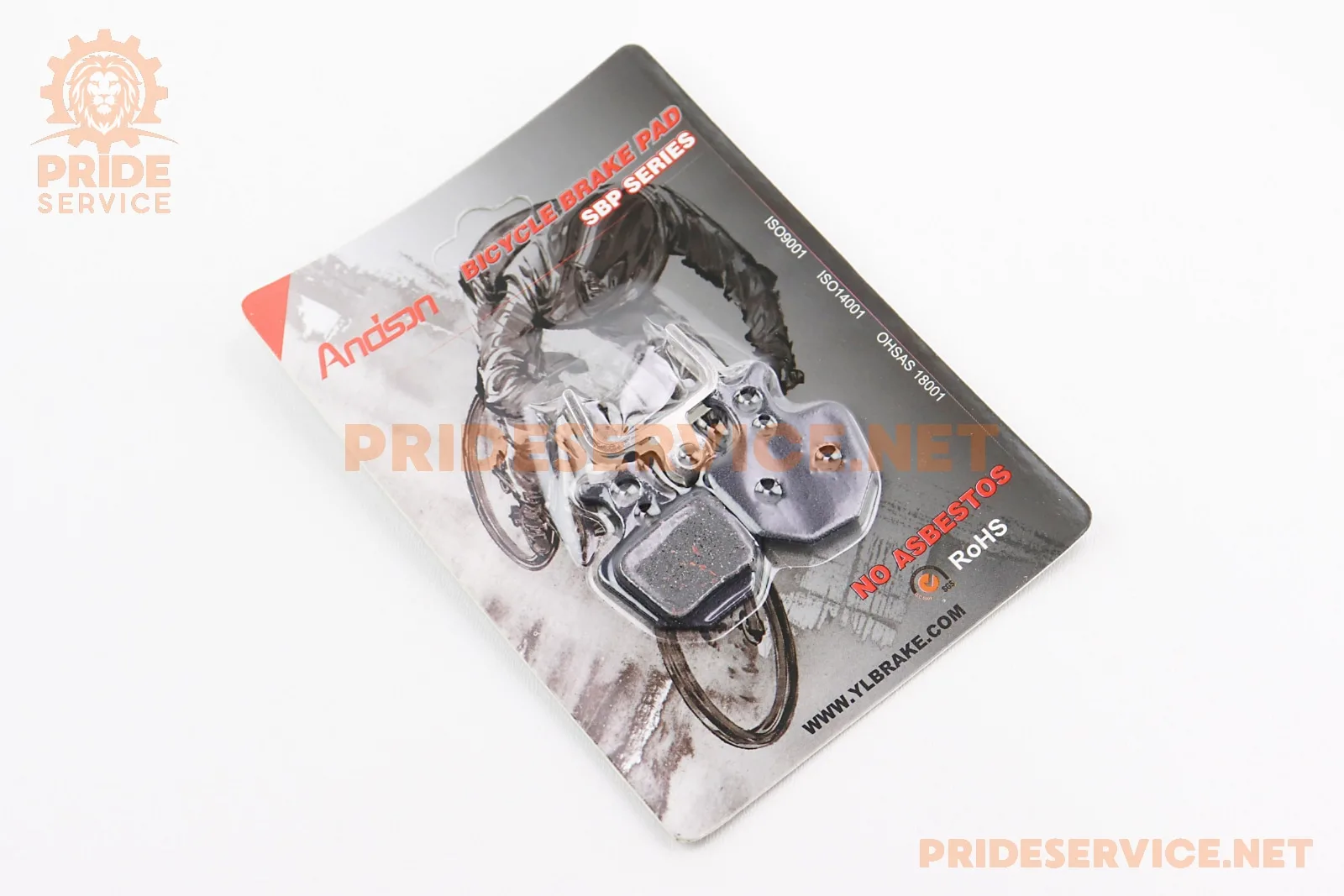 Гальмівні колодки Disk-brake (Formula Oro Hydraulic), чорні YL-1027 (P_406046)