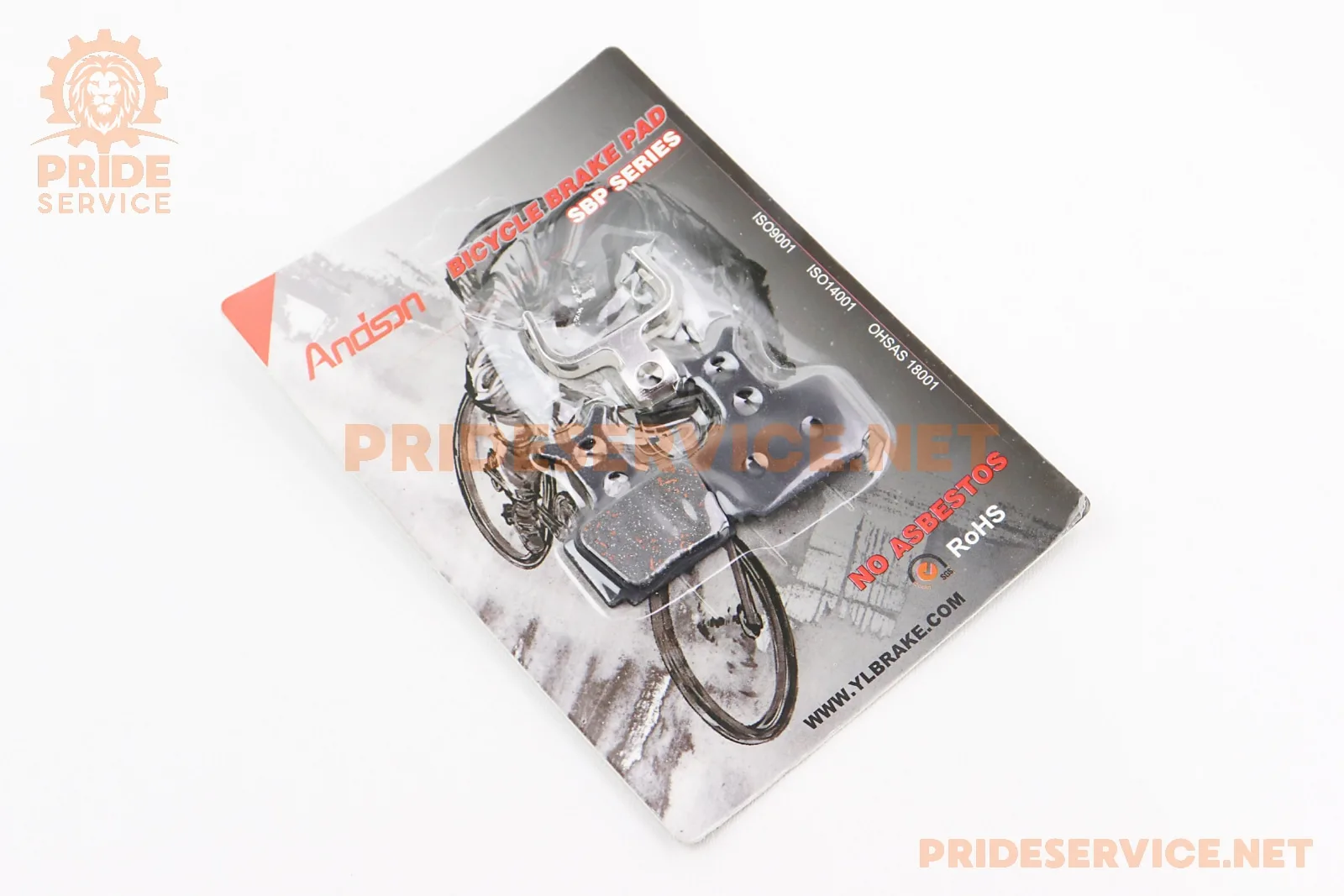 Гальмівні колодки Disk-brake (Formula The one, R1, Mega), чорні YL-1034 (P_406047)