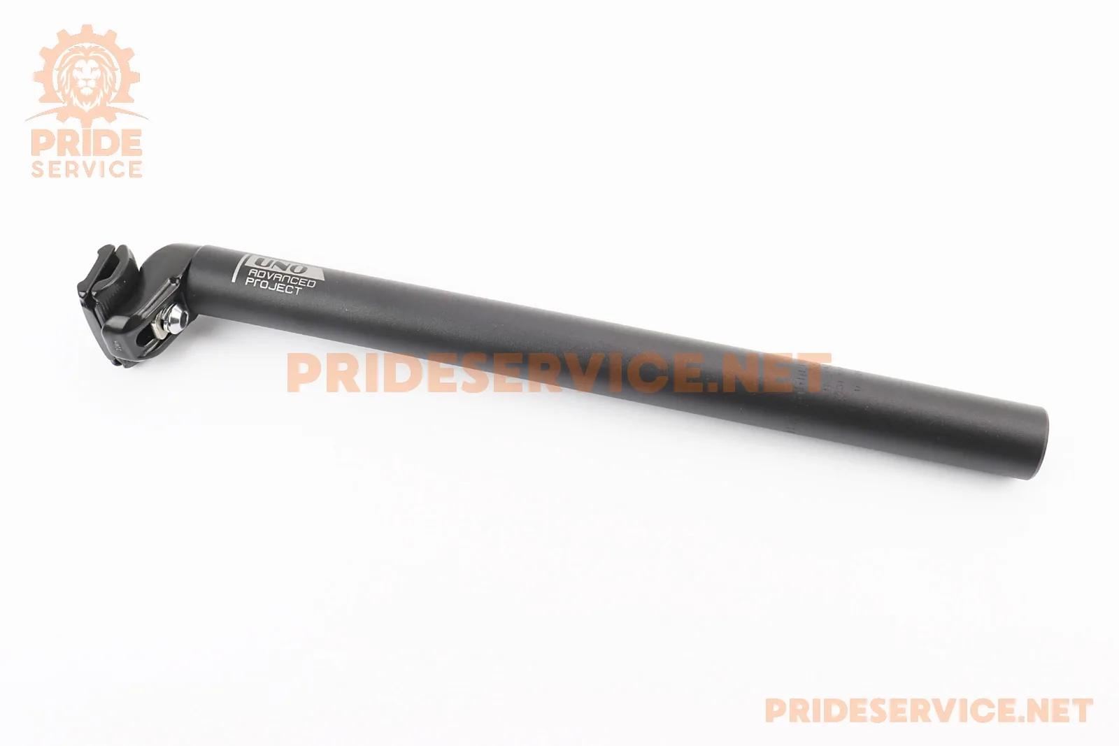 Труба сидіння MTB 31,6х400мм, алюмінієва, чорна SP-602 (P_406970)