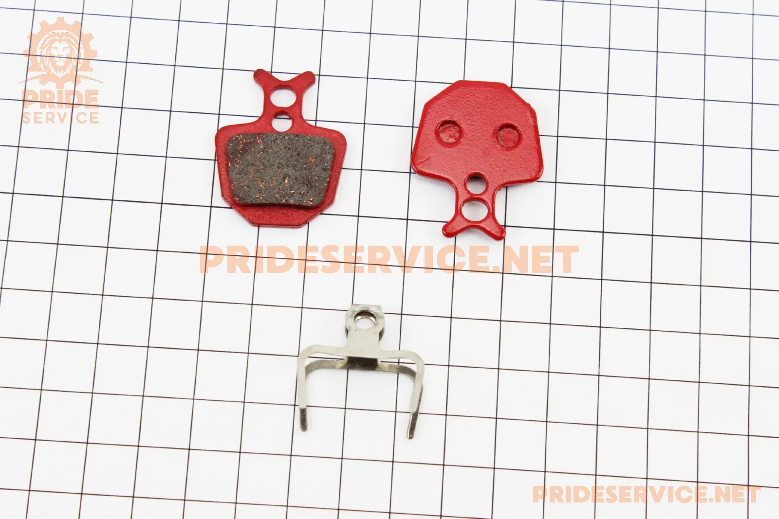 Гальмівні колодки Disk-brake (Formula Oro Hydraulic), червоні YL-1027 (P_411347)