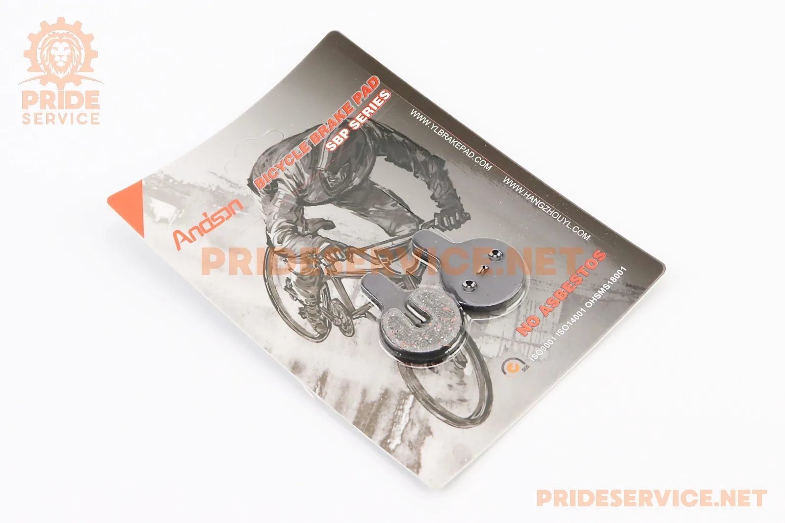 Гальмівні колодки Disk-brake (Kugoo G2 Pro, Bolids Boli-BB8, YINXING), чорні YL-1057 (P_411920)