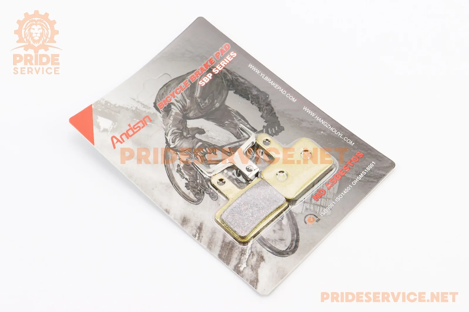Гальмівні колодки Disk-brake (Shimano BR-M416,575,495,486,485,446,445,395,375), жовті YL-1001 (P_411922)