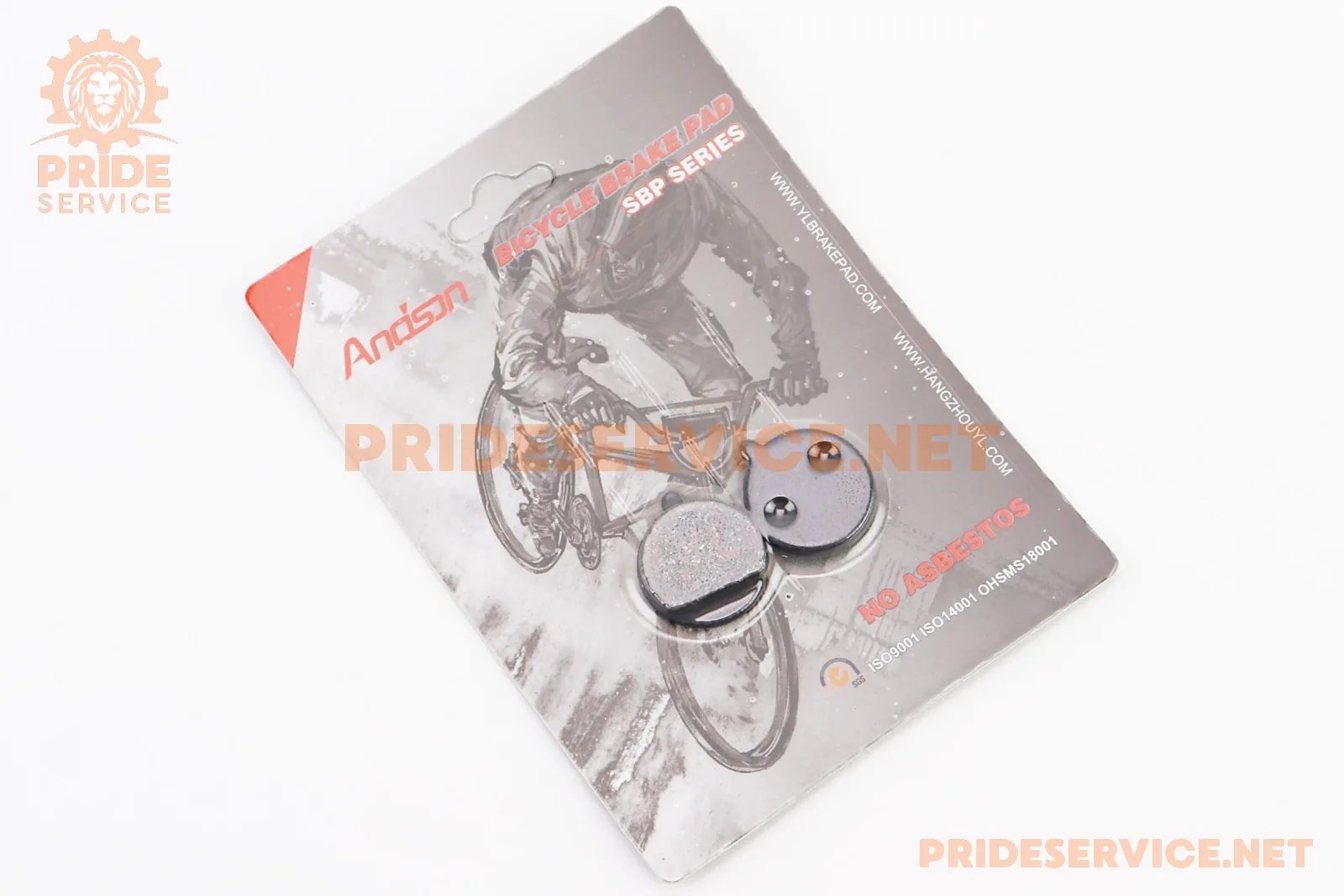 Гальмівні колодки Disk-brake (Xiaomi Mijia M365 Pro, Kugoo M4, M4 Pro), чорні YL-1063 (P_412039)
