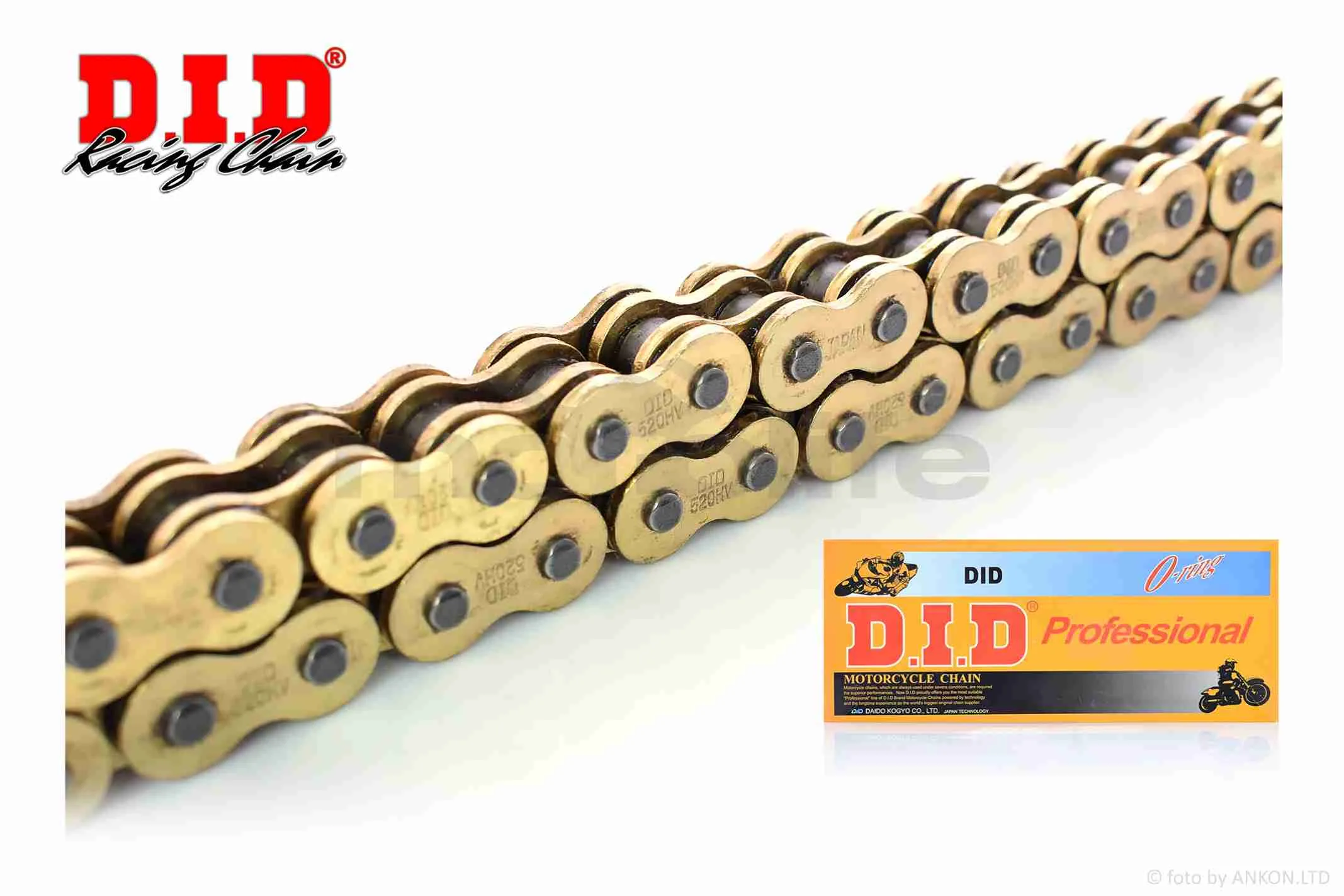 Ланцюг трансмісії  520HV-128L  сальниковий  GOLD  