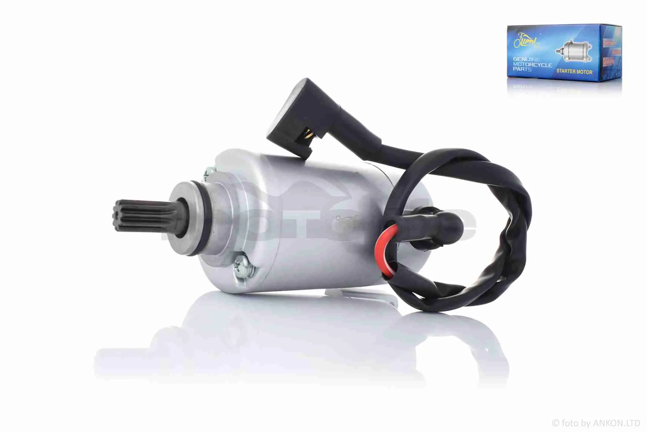 Електростартер  CB125/150  10 шліців  +дріт  