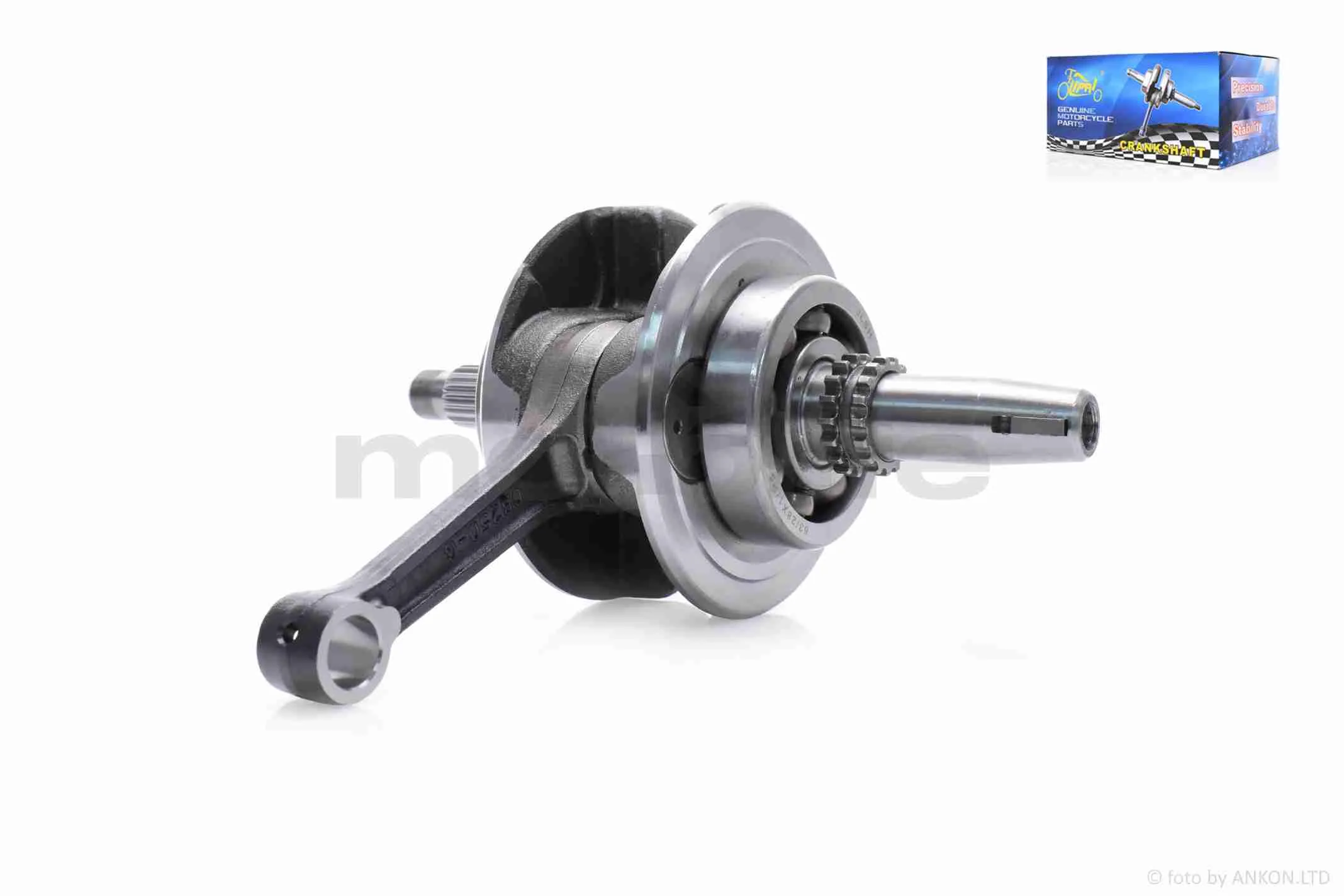 Колінвал  CB250 (165FMM/166FMM)  p15, L210  #PRO  