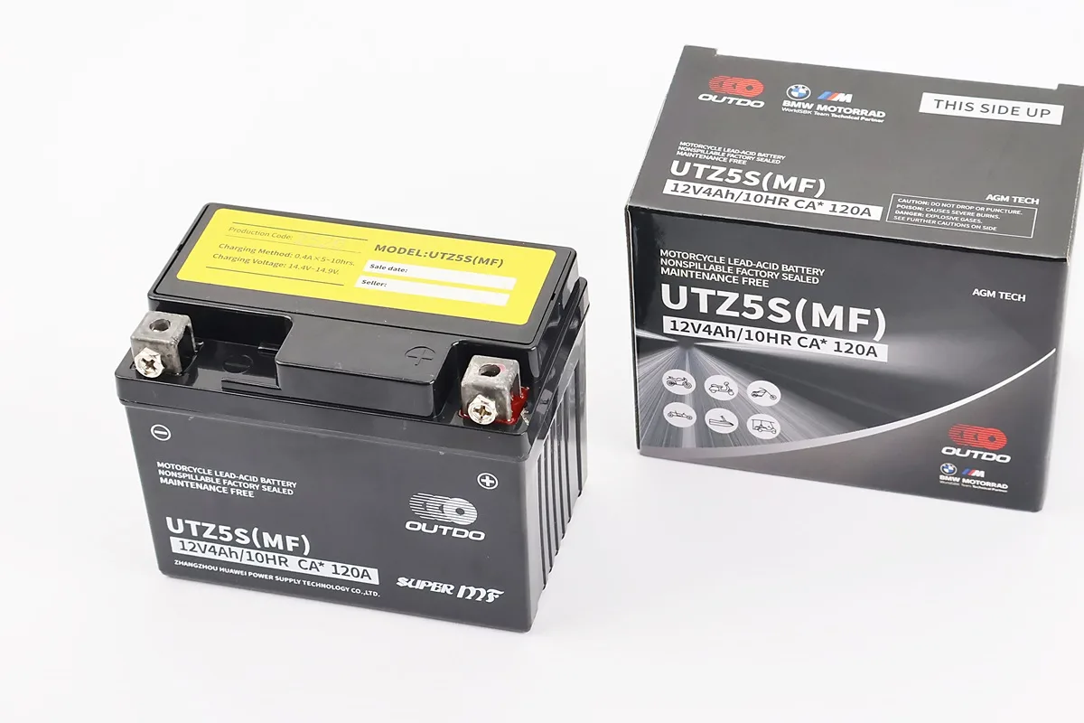Акумулятор 12V4Ah UTZ5S(MF) кислотний (L113*W70*H85mm) (S_209314)