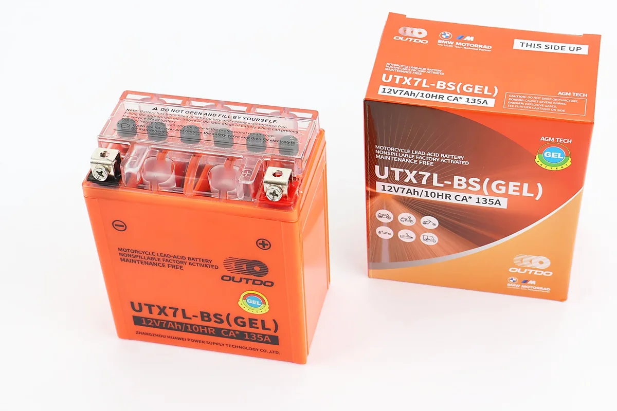 Акумулятор 12V7Ah UTX7L-BS GEL (L113*W70*H132mm) 