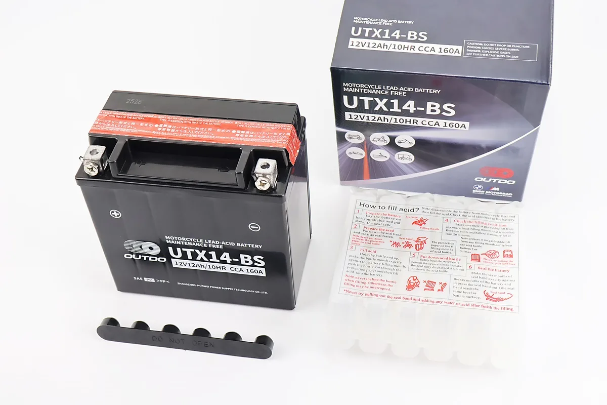 Акумулятор 12V12Аh UTX14-BS кислотний (L150*W87*H145mm) (S_210417)