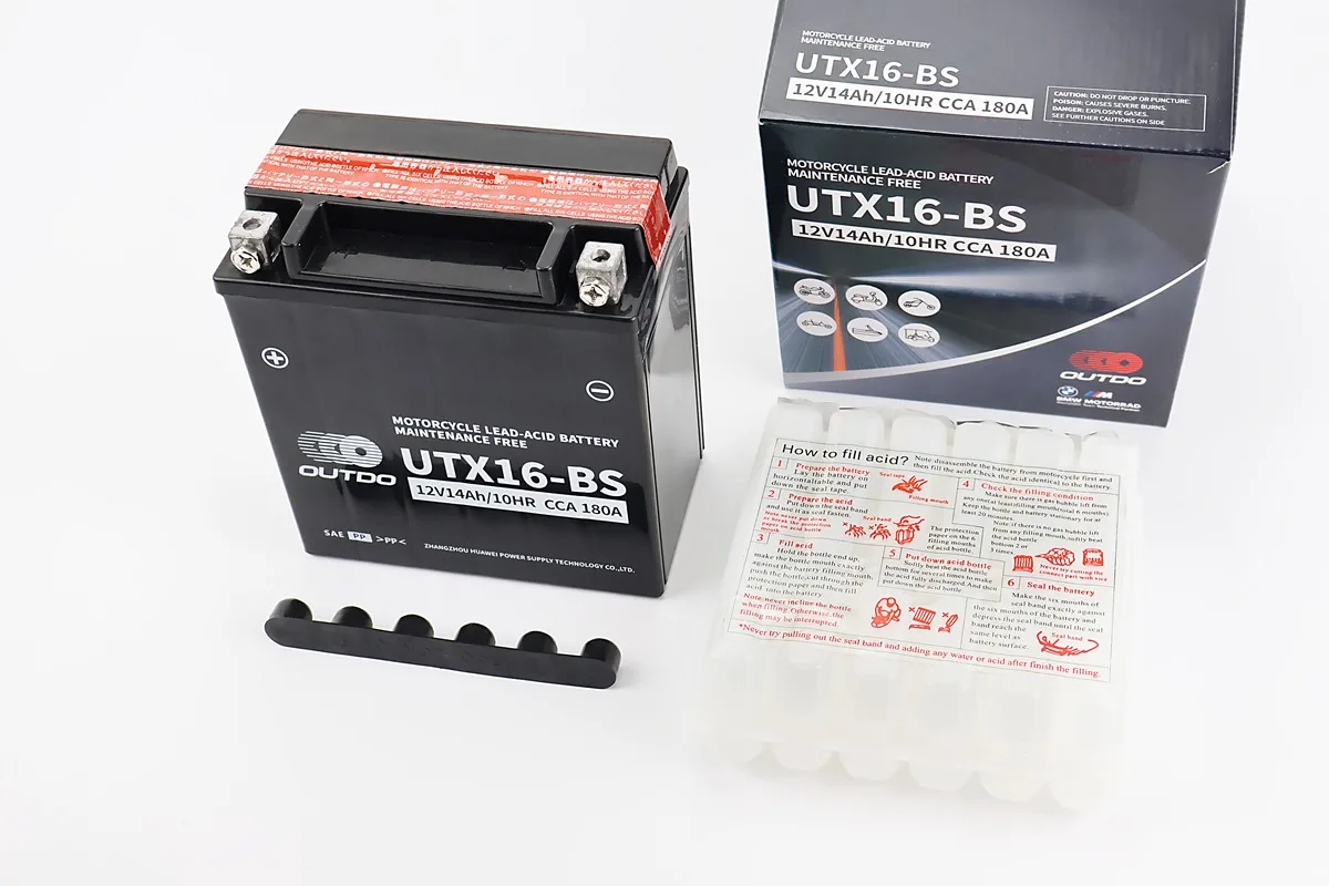 Акумулятор 12V14Аh UTX16-BS кислотний (L145*W85*H160mm) (S_210969)