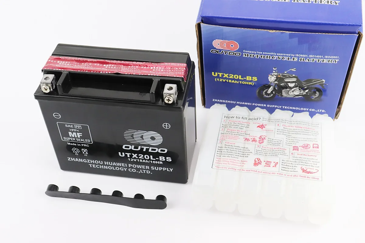 Акумулятор 12V18Аh UTX20L-BS кислотний (L175*W85*H155mm) (S_348022)
