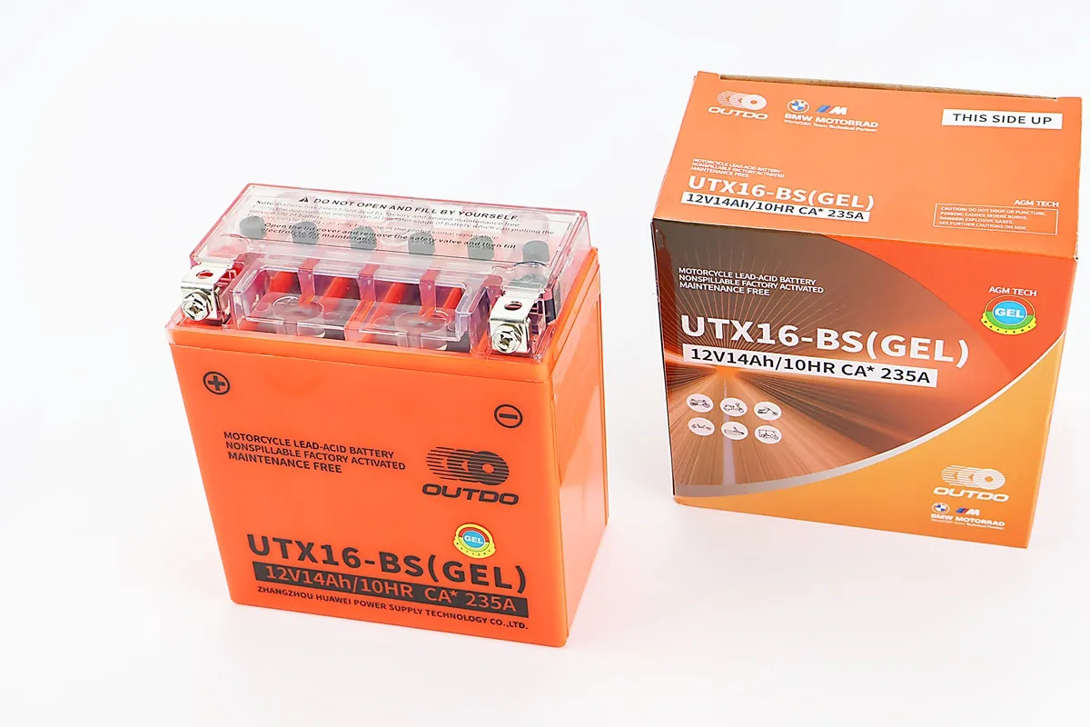 Акумулятор 12V14Аh UTX16-BS GEL (L150*W87*H161mm) (S_348065)