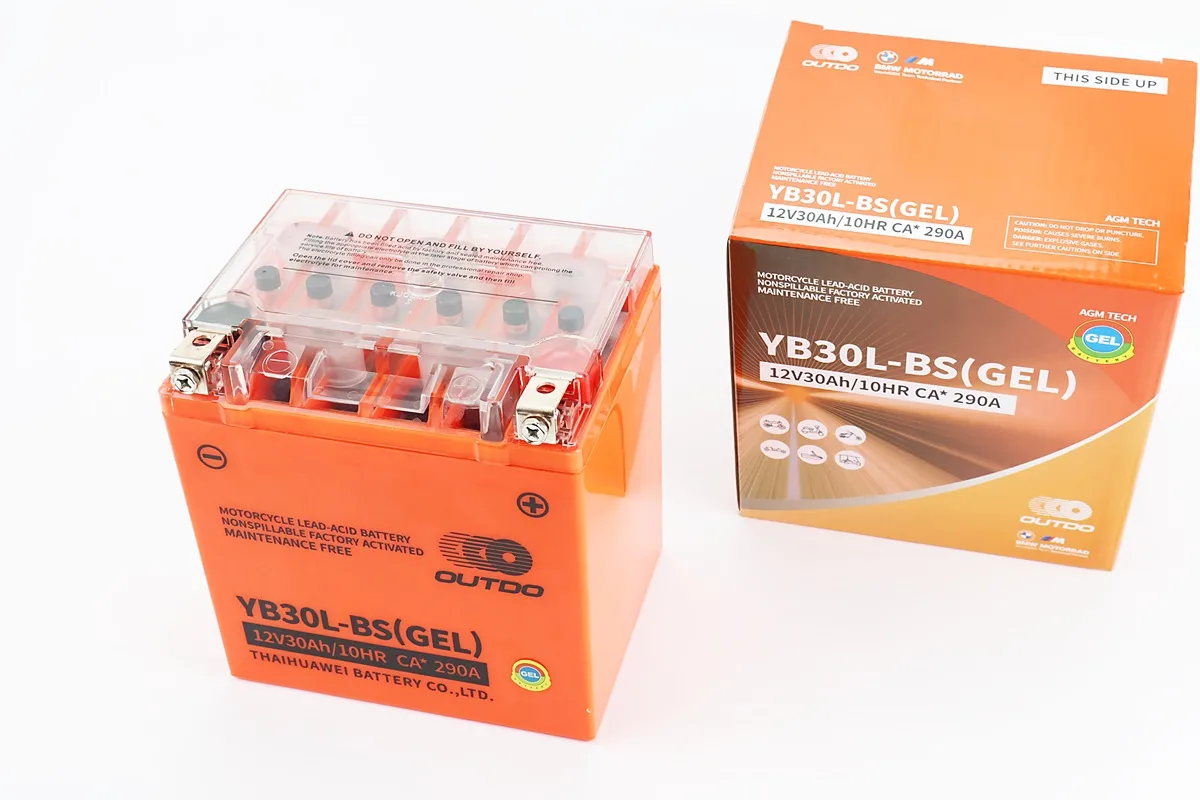 Акумулятор 12V30Ah YB30L-BS GEL (L165*W125*H175mm) (S_348138)