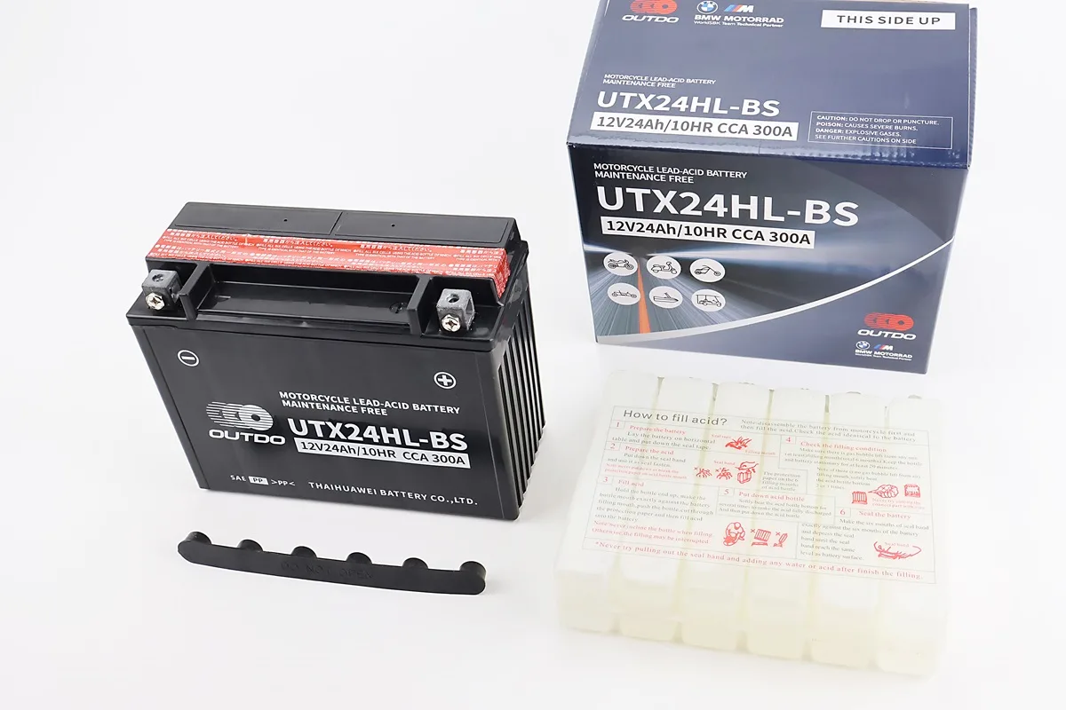 Акумулятор 12V24Ah UTX24HL-BS кислотний (L205*W87*H162mm) (S_348161)