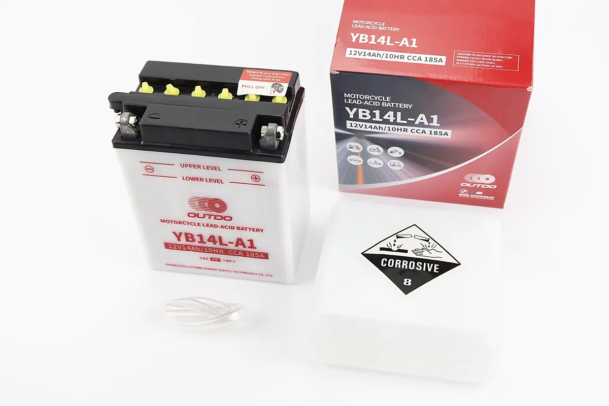 Акумулятор 12V14Аh YB14L-A1 кислотний (L134*W89*H166mm) (S_348202)