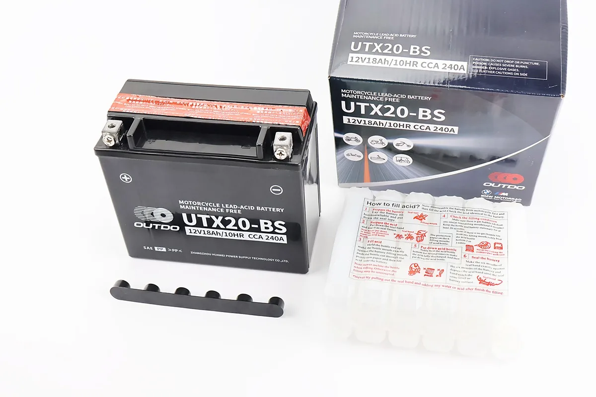 Акумулятор 12V18Ah UTX20-BS кислотний (L175*W85*H155mm) (S_348204)