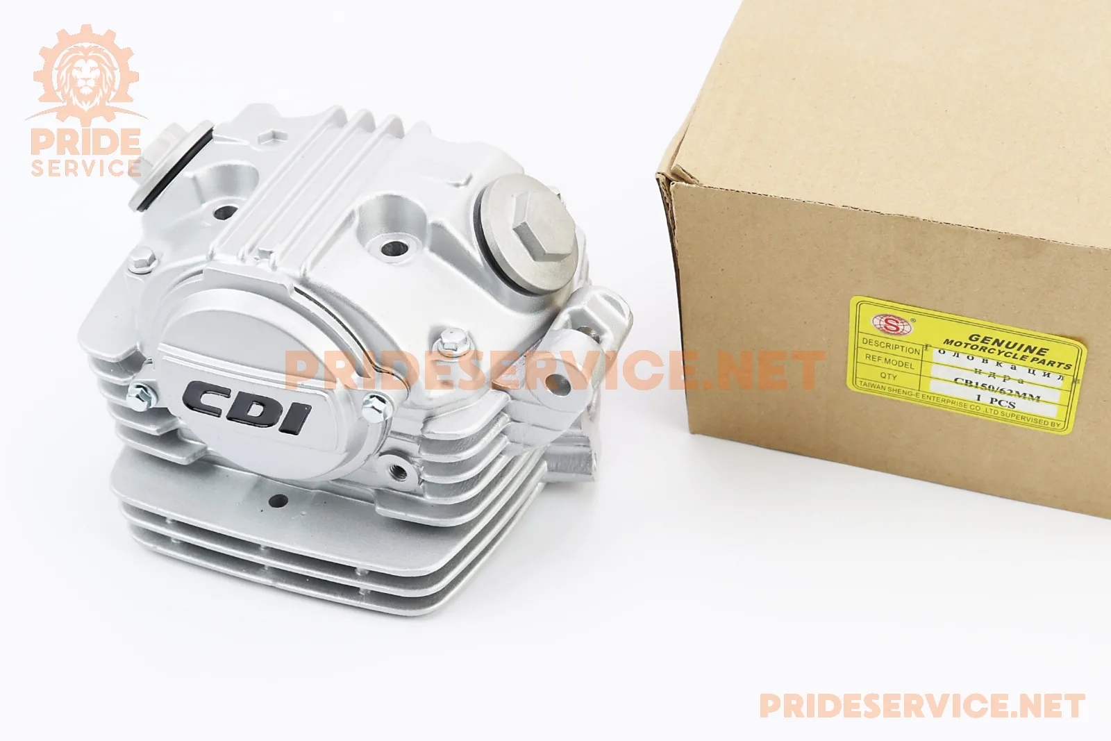 Головка циліндра в зборі CB-150cc-62мм повний к-кт (P_361029)