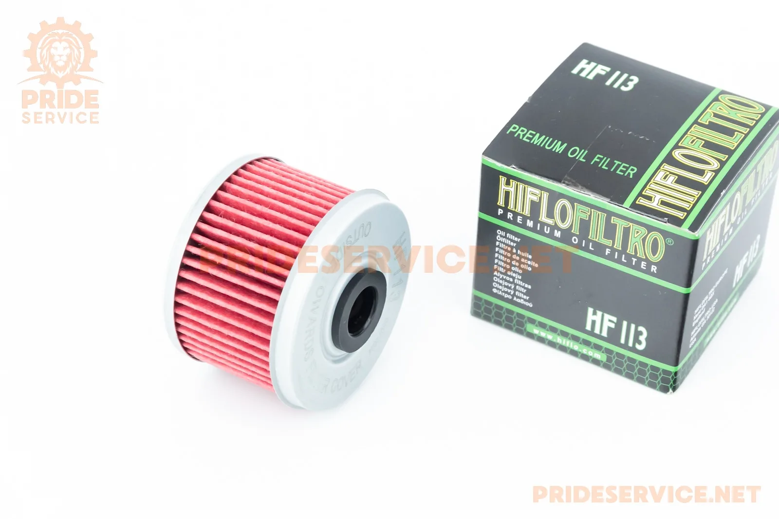 Фільтр-елемент оливний HF113 (50x38мм) HONDA CBF 250/HONDA VT 125 C Shadow/HONDA XL 125 V Varadero, HONDA TRX 200/350/400/450 (P_362012)