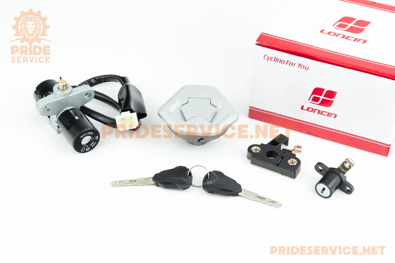 Loncin LX300GY-A Замки к-кт (запалювання, бардачка, кришка бака) (P_507725)