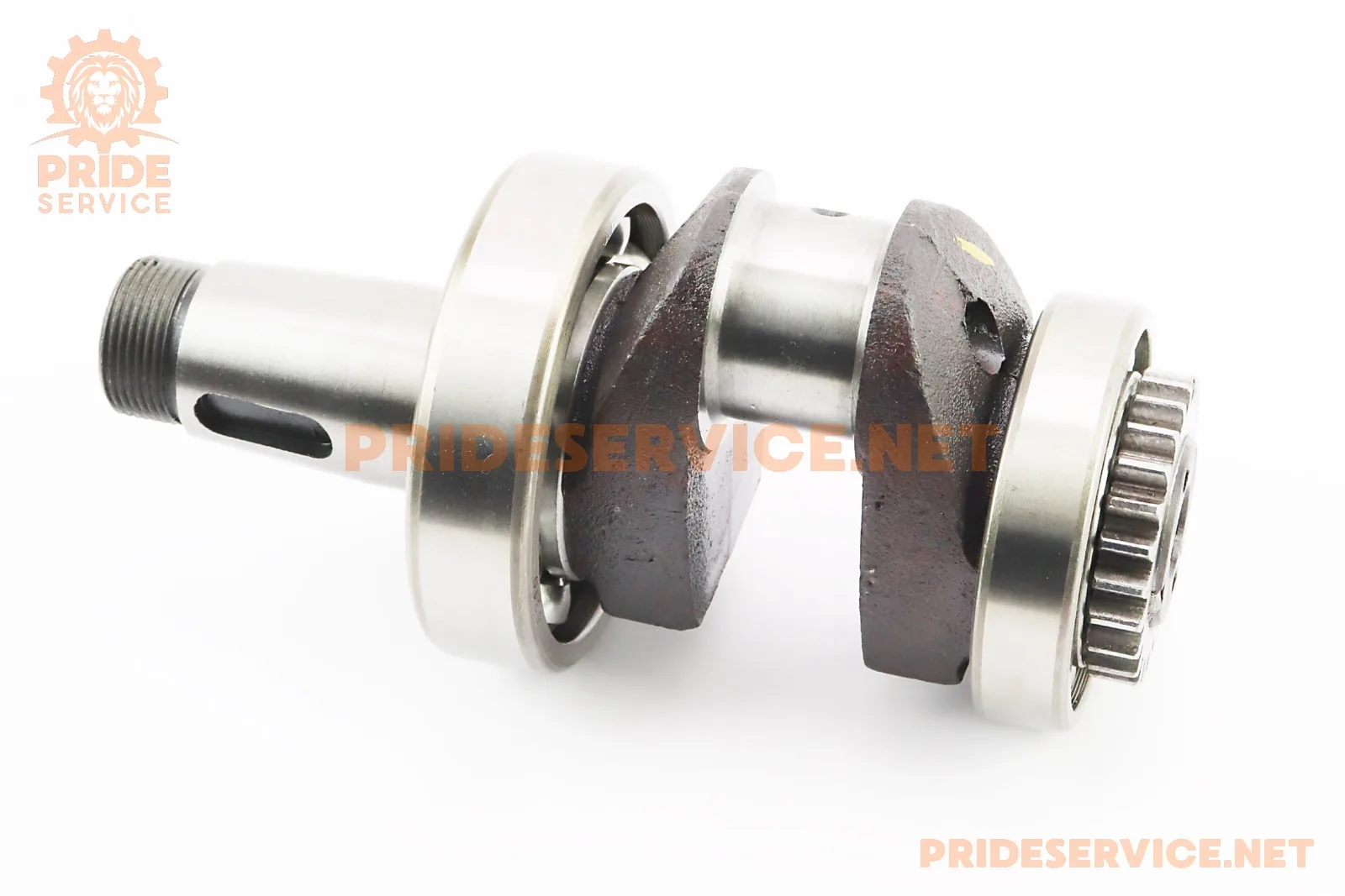 Колінвал R180NM +підшипники+шестерня, запресований (P_603152)