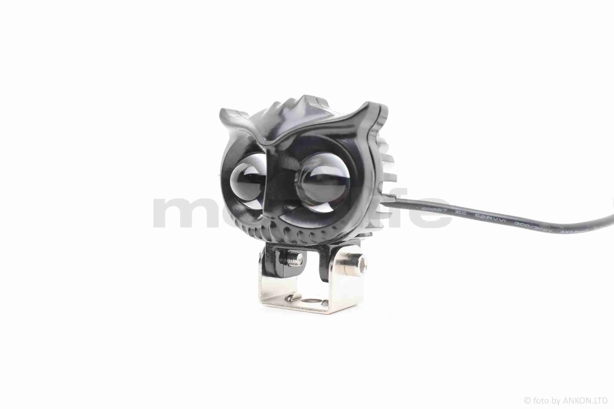 Фара додаткова діодна, пугач, 65-53mm, 9-60V, IP67, ближній/далекий, біле світло  #S32-21Z1 (A_AT-032704)