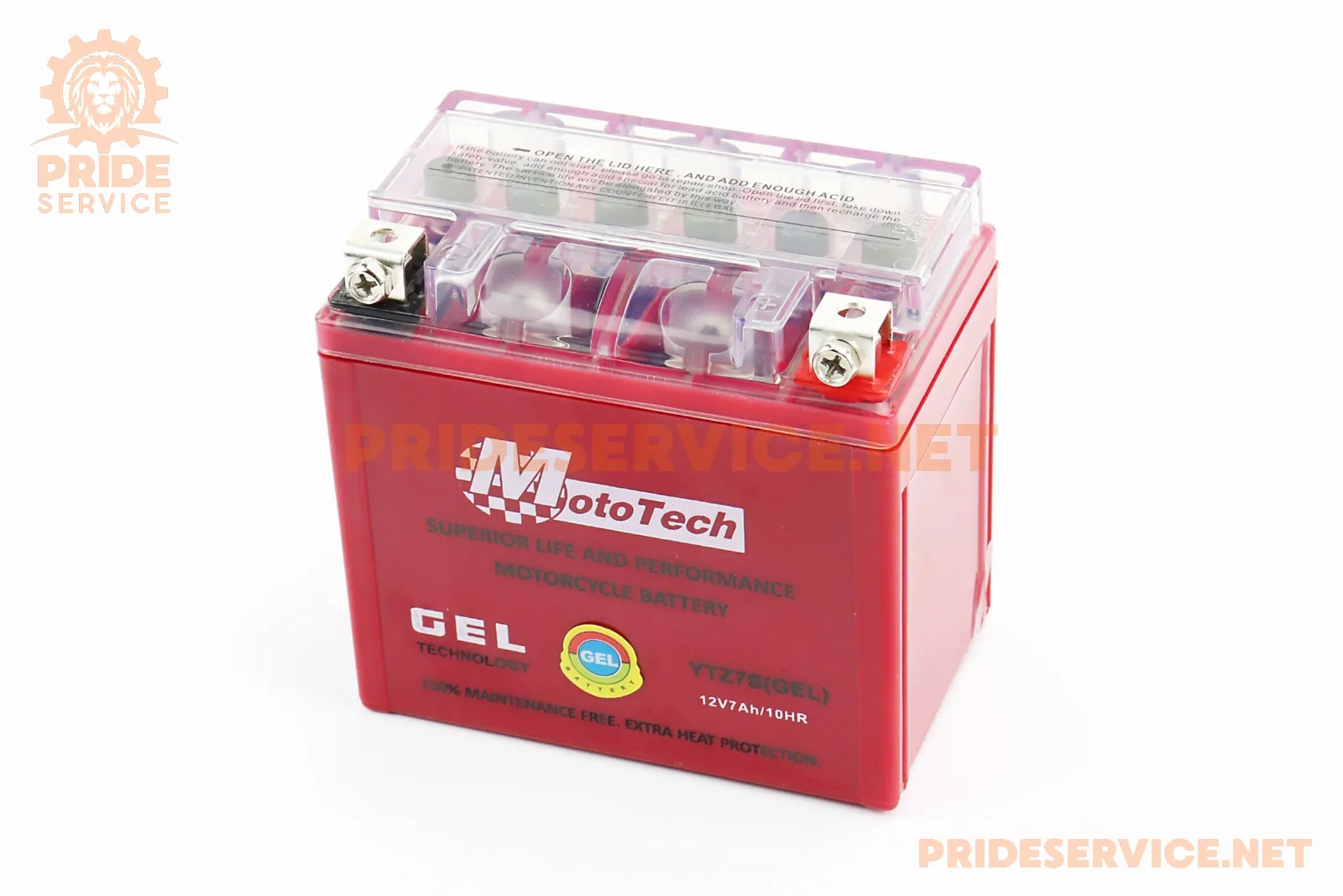 Акумулятор 12V7Ah YTZ7S GEL (L113*W70*H107мм) (P_337262)
