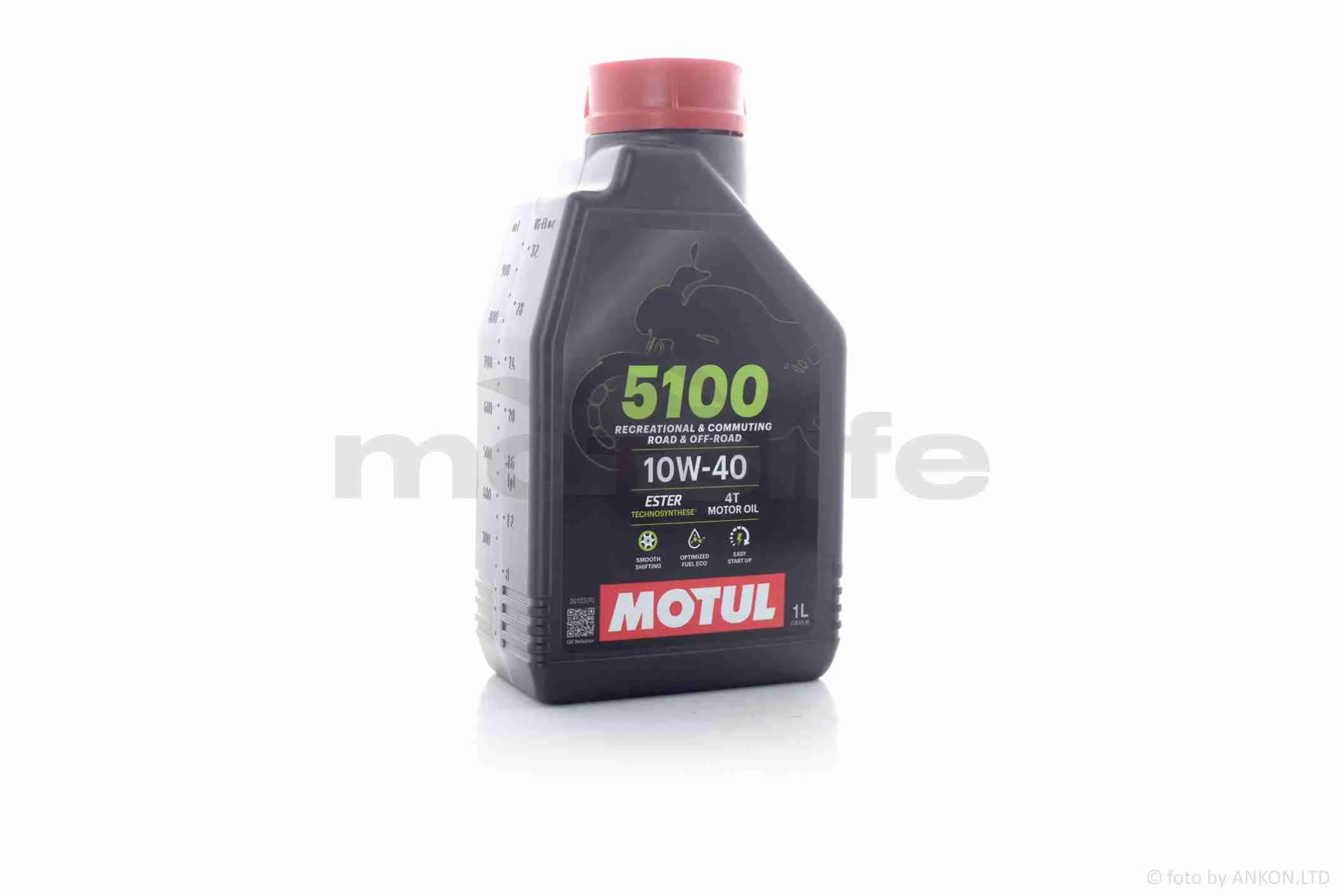 Олія моторна  4T, 1л, 10W40, напівсинтетика  (5100)  