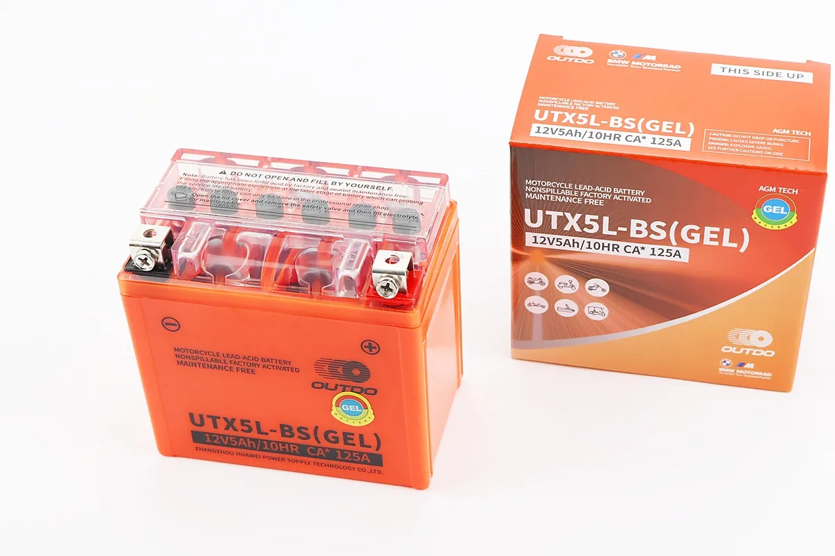 Акумулятор 12V5Ah UTX5L-BS GEL (L113*W70*H107mm) (S_210828)