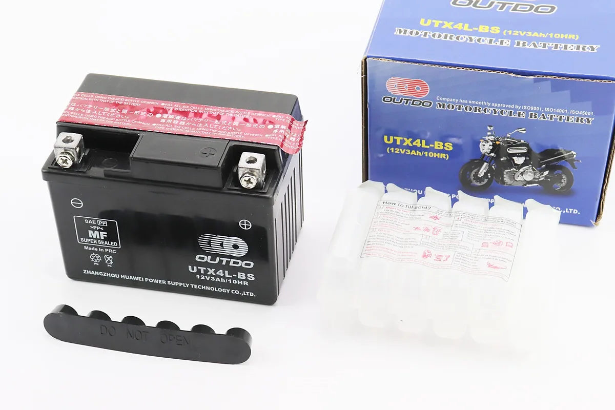 Акумулятор 12V3Ah UTX4L-BS кислотний (L113*W70*H85mm) (S_210974)