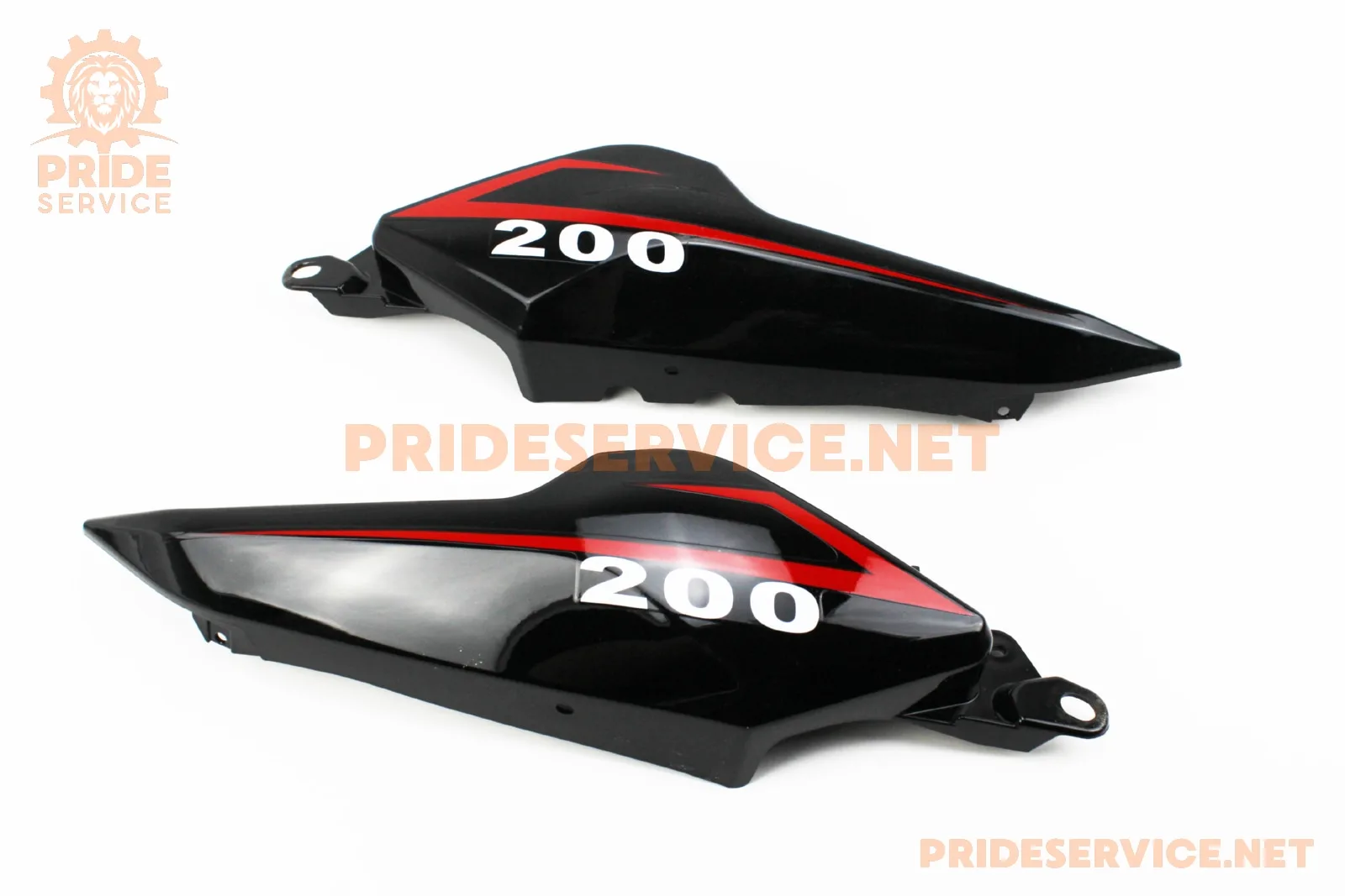 Viper-V200-R2 Пластик-бічний задній лівий+правий к-кт, чорний (P_324873)