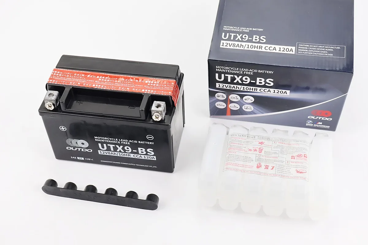 Акумулятор 12V8Ah UTX9-BS кислотний (L150*W87*H105mm) (S_348157)