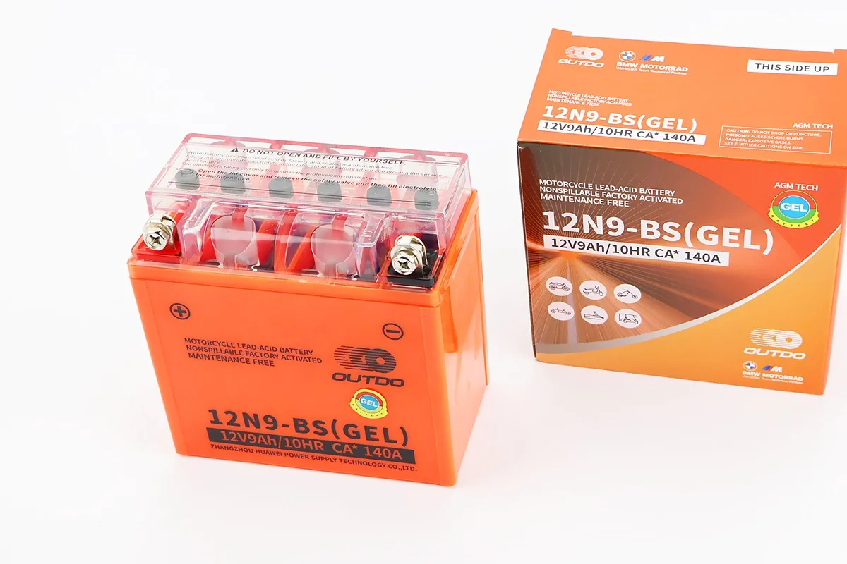 Акумулятор 12V9Ah 12N9-BS GEL (L135*W75*H135mm) 